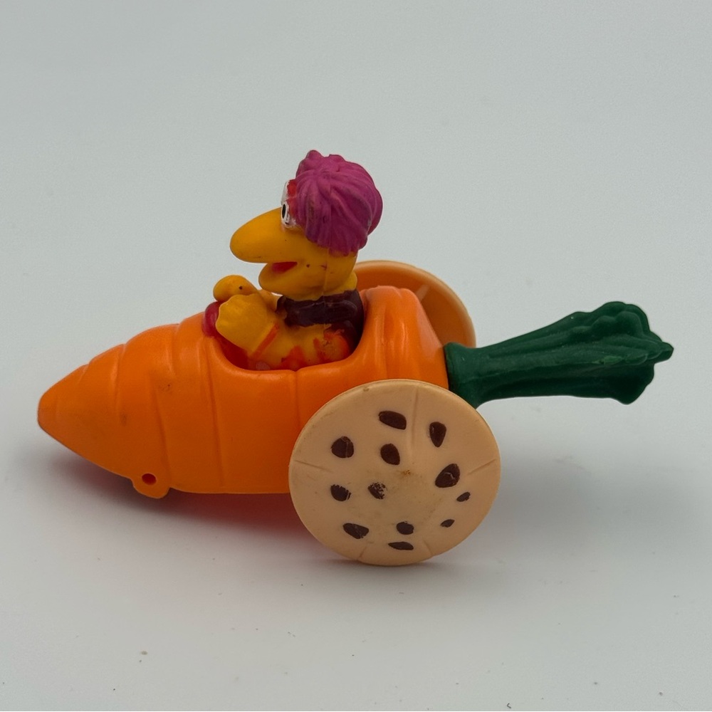 McDonald’s 1988 Jim Henson Fraggle Rock Vegetable Car Hobo Carrot Car toy